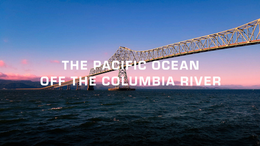 Pacific Ocean Off The Columbia River