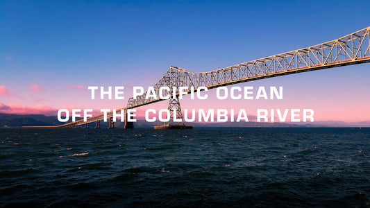 Pacific Ocean Off The Columbia River